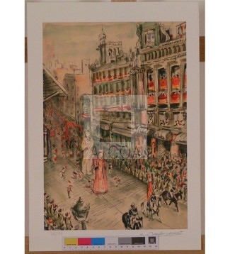 PROCESSÓ DEL CORPUS, BARCELONA 1947
