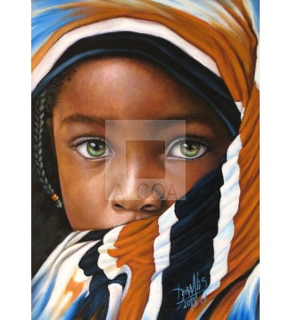 Niña de Raza Negra