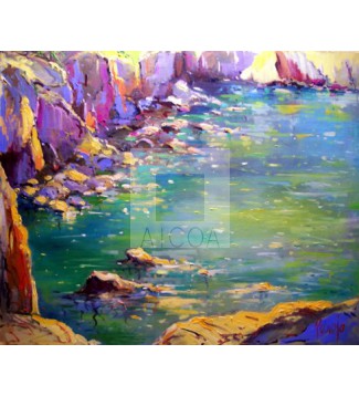 la cala encantada .mallorca