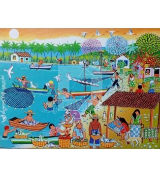 PESCA NA LAGOA MUNDAÚ -ALAGOAS