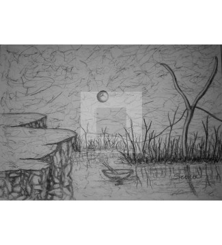boceto parqa paisaje