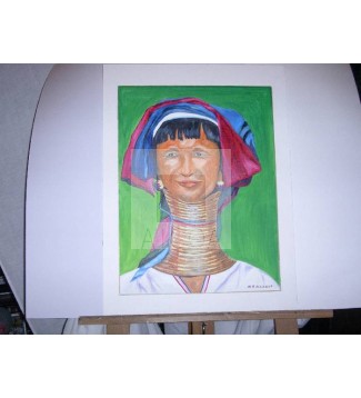 MUJER JIRAFA