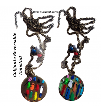 COLGANTE REVERSIBLE ''AMISTAD''