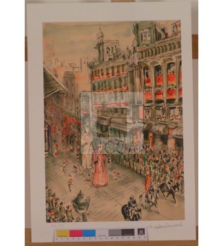 PROCESSÓ DEL CORPUS, BARCELONA 1947