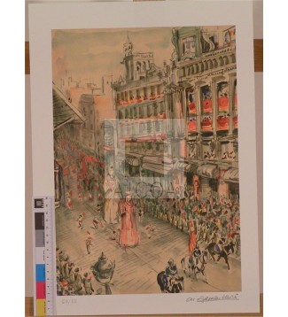PROCESSÓ DEL CORPUS, BARCELONA 1947