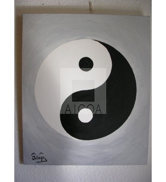 Yin Yang - blanco negro
