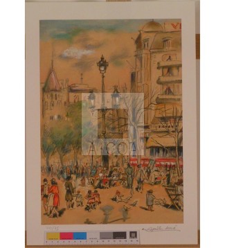 PLAÇA CATALUNYA, BARCELONA 1947