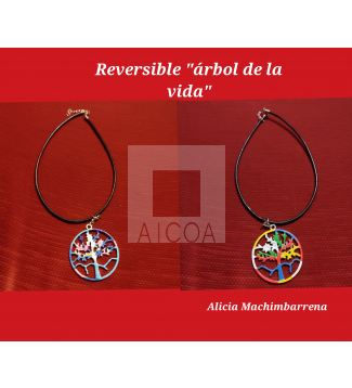COLGANTE REVERSIBLE ÁRBOL DE LA VIDA 