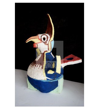 PÁJARO DE COLORES SE DESTAPA