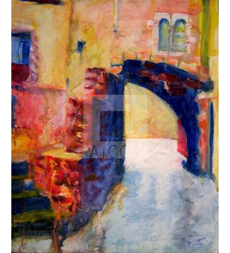 calleja en el casco antiguo de Girona