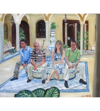 EN LA FUENTE DEL PATIO