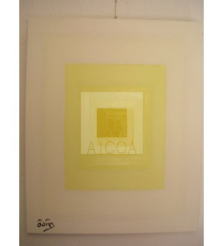 cuadrado amarillo al blanco
