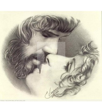 Perfil doble Barbra Streissand y Kris Kristofferson
