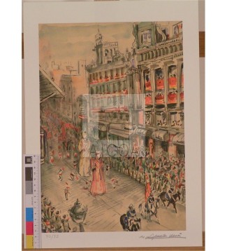 PROCESSÓ DEL CORPUS, BARCELONA 1947