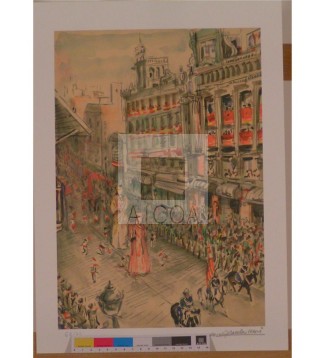 PROCESSÓ DEL CORPUS, BARCELONA 1947