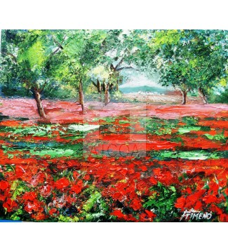 PAISAJE DE AMAPOLAS