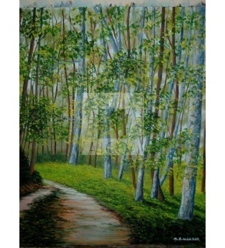 paisaje y arboles
