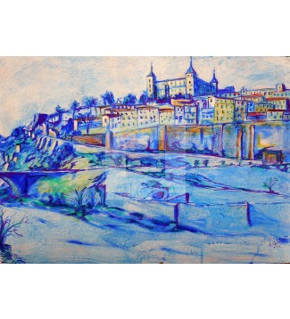 Toledo en azul