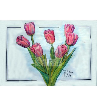 Ramo de tulipanes