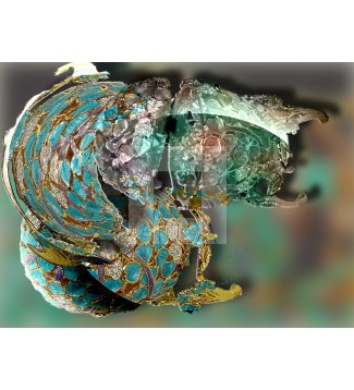 serie Abstracción Turquesa  (05)