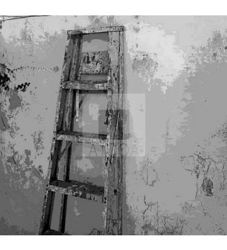 La escalera.
