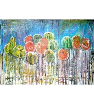 Bodegon con frutas