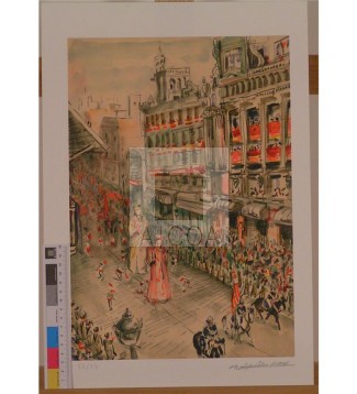 PROCESSÓ DEL CORPUS, BARCELONA 1947