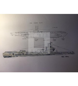 HMS Seraph (pennant number P219) was an S-class submarine of the British Royal Navy
