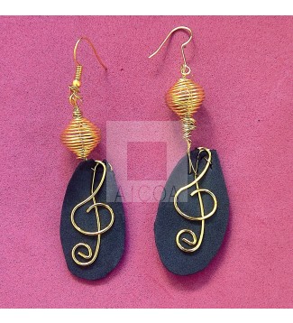 PENDIENTES MUSICALES 