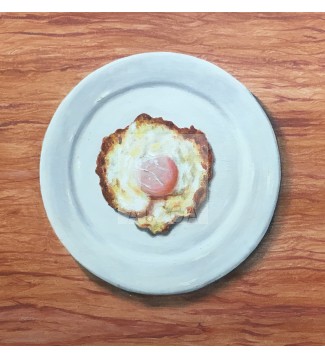 Plato con huevo