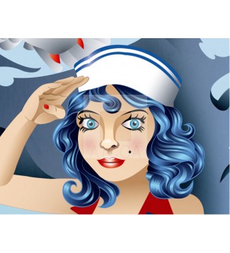 Marinera pin up