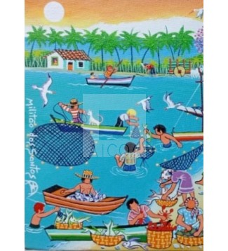 PESCA NA LAGOA MUNDAÚ -ALAGOAS
