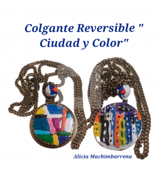 COLGANTE REVERSIBLE ''CIUDAD Y COLOR''
