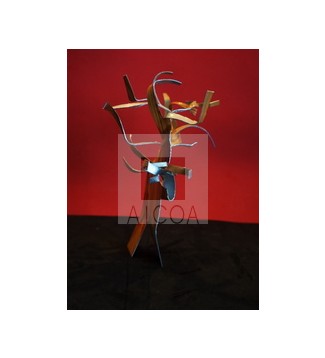 METAL SIMIL MADERA ARBOL ANDANDO 2