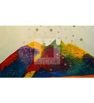 Montaña en colores 