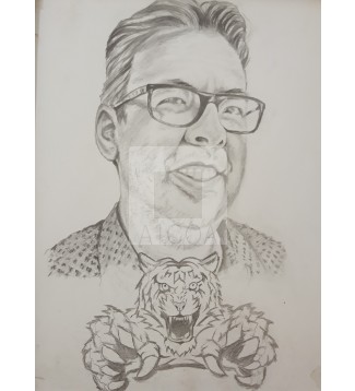 RETRATO HUDSON HOMENAGEM AO TIGRÃO