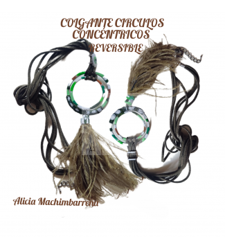 COLGANTE CÍRCULOS CONCÉNTRICOS 
